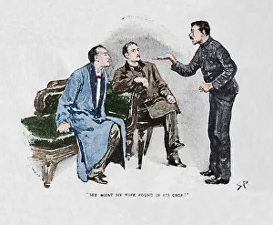See What My Wife Found In Its Crop, 1892. Artist: Sidney E Paget