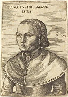Wife of Georg Pencz. Creator: Unknown