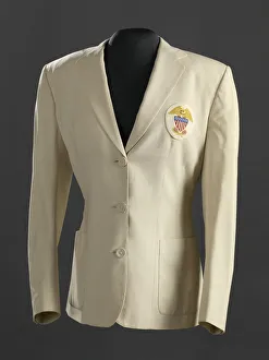 Blazer Prints: Wightman Cup blazer worn by Althea Gibson, 1957. Creator: Unknown