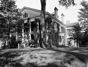Inauguration Prints: Wilcox residence, where President Roosevelt took the oath of office