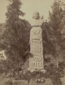 Scouts Prints: Wild Bill's Monument James B Hickoc [ie Hickok]
