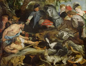 The Wild Boar Hunt, ca 1616