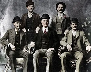 Carver Gallery: The Wild Bunch, American outlaw gang, 1901 (1954)