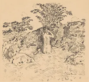 The Wild Cherry Tree, 1918. Creator: Frederick Childe Hassam