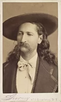 Murdered Gallery: Wild Bill Hickok, pub. 1873 (photograph). Creator: Jeremiah Gurney (1812 - 1895)