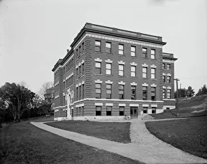 New Hampshire Prints: Wilder Hall, Dartmouth College, ca 1900. Creator: Unknown