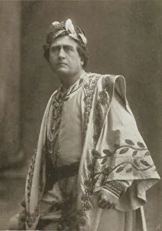 Wilhelm Gruning as Rienzi in Opera Rienzi by Richard Wagner, Berlin, 1907