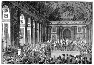 Images Dated 31st January 2006: Wilhelm I becoming Emperor of Germany, 18 January 1871 (c1880)
