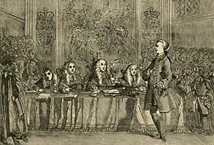 George Walter Thornbury Prints: Wilkes on his Trial, (1897). Creator: Unknown