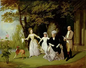 Wheatley Francis Prints: The Wilkinson Family, between 1776 and 1778. Creator: Francis Wheatley