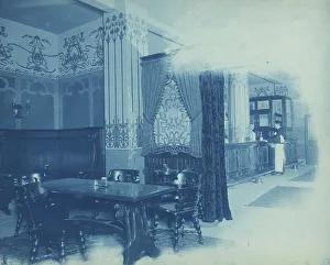 Cyanotypes 1900 1910 Gmgpc Prints: Willard Hotel, view of the pub(?)
