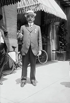 Awning Prints: Willard Saulsbury, between c1915 and c1920. Creator: Bain News Service