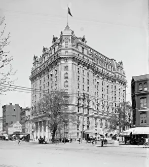Willard's Hotel, Washington, c1902. Creator: William H. Jackson