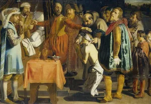 Willem Iii Prints: Willem III, Count of Holland, Ordering the Beheadal of the Bailiff of Zuid Holland
