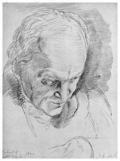 Linnell Prints: William Blake, English mystic, poet, artist and engraver, 19th century (1956)