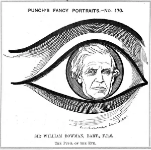 William Bowman, English anatomist, surgeon and ophthalmologist, 1884. Artist: Edward Linley Sambourne William Bowman, English anatomist, surgeon and ophthalmologist, 1884. Artist: Edward Linley Sambourne
