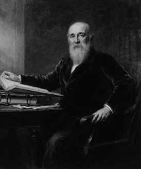 Travel Writer Prints: William C. Prime, 1892. Creator: Daniel Huntington