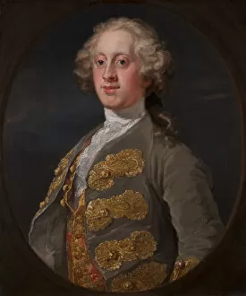 Hogarth William Collection: William Cavendish, Marquess of Hartington, Later fourth Duke of Devonshire, 1741