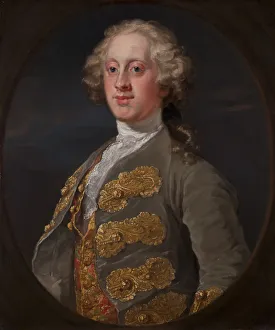 Hogarth William Collection: William Cavendish, Marquess of Hartington, Later fourth Duke of Devonshire, 1741