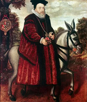 Burghley Collection: William Cecil, 1st Baron Burghley (1520-1598), English statesman