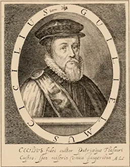 William Cecil, 1st Baron Burghley (1520-1598), English statesman, 1889 William Cecil, 1st Baron Burghley (1520-1598), English statesman, 1889