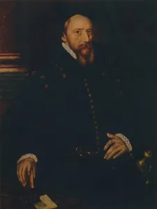 Burghley Collection: William Cecil, Lord Burghley, mid 16th century, (1941)