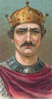 Eleventh Century Prints: William the Conqueror (1027-1087), 11th century Duke of Normandy and King of England, 1924