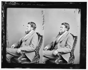 William Crutchfield of Tennessee, served in Union Army, between 1865 and 1880. Creator: Unknown