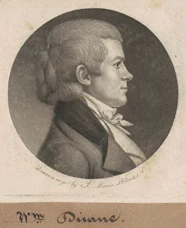 William Duane, 1802. Creator: Charles Balthazar Julien Fevret de Saint-Memin