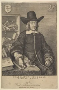 Antiquarian Prints: William Dugdale, 1625-77. Creator: Wenceslaus Hollar