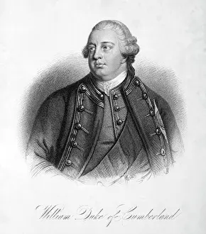 Failed Prints: William Duke of Cumberland, c1740-c1765, (1834-1837). Creator: Samuel Freeman
