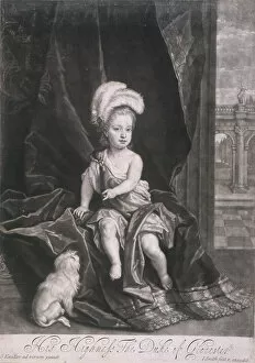 Sir Godfrey Kneller Gallery: William, Duke of Gloucester, as a child, (c1720). Artist: Joseph Smith