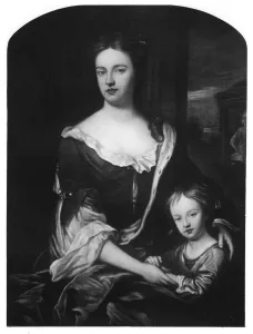 Infant Mortality Prints: William, Duke of Gloucester, with his mother, Queen Anne, (1907)