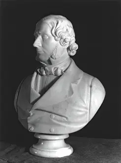 Plaster Prints: William Dyce RA, c1864. Creator: Edgar Papworth