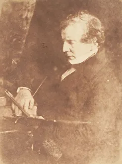 Etty William Prints: William Etty, R. A. 1843-47. Creators: David Octavius Hill, Robert Adamson