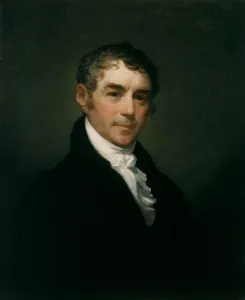 C Gilbert Stuart Prints: William Eustis, ca. 1806. Creator: Gilbert Stuart