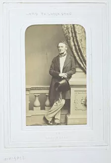 William Ewart Gladstone, 1861. Creator: John Jabez Edwin Mayall