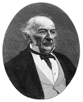 William Ewart Gladstone, British Liberal Party statesman and Prime Minister, c1890. Artist: Elliott & Fry