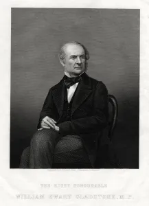 William Ewart Gladstone MP, British Liberal Prime Minister, 1880. Artist: DJ Pound