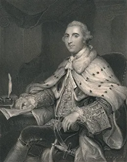 Whig Prints: William Fitz-Maurice Petty, First Marquis of Lansdowne, c1766, (early-mid 19th century)