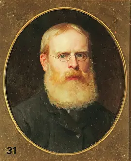 Portraits Prints: William Frederick Yeames, Self Portrait, 1884. Creator: William Frederick Yeames