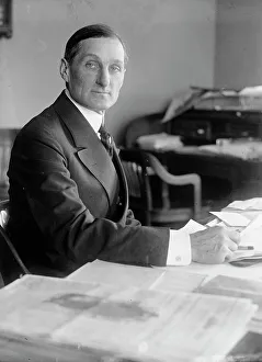 William Gibbs Mcadoo Junior Prints: William Gibbs McAdoo, Secretary of The Treasury