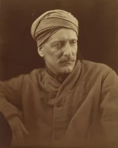 Pre Raphaelite Prints: William Gifford Palgrave, 1868. Creator: Julia Margaret Cameron