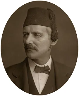 William Gifford Palgrave, 1880. Artist: Lock & Whitfield