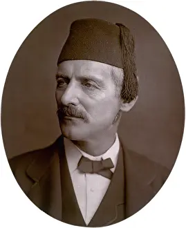 Indian Army Prints: William Gifford Palgrave, 1880. Creator: Lock & Whitfield
