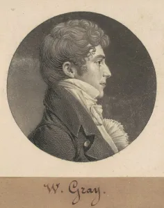 William Gray, 1809. Creator: Charles Balthazar Julien Fevret de Saint-Memin
