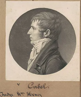 William H. Cabell, 1807. Creator: Charles Balthazar Julien Fevret de Saint-Mé
