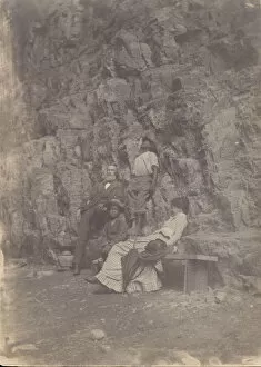 Images Dated 29th September 2020: [William H. Macdowell and Margaret Eakins in Saltville (or Clinch Mountain), Virginia]