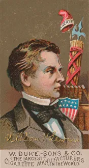 Fasces Prints: William H. Seward, from the series Great Americans (N76) for Duke brand cigarettes, 1888