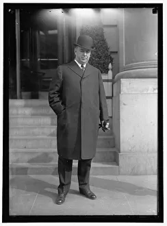 William Hale Thompson, Mayor of Chicago, between 1911 and 1917. Creator: Harris & Ewing. William Hale Thompson, Mayor of Chicago, between 1911 and 1917. Creator: Harris & Ewing
